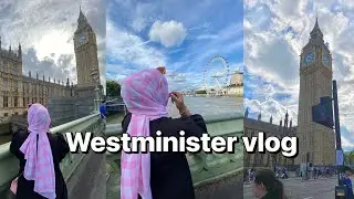 [4K] Westminister Vlog!! Exploring Clock Tower , London Eye | Niqarbie