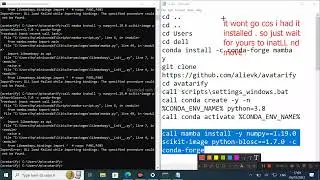 Avatarify windows installation on None GPU windows 💯 Dm