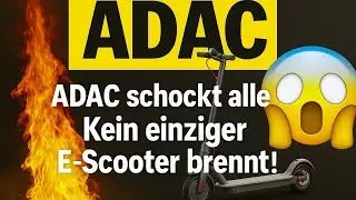 😱 ADAC-Test schockt Kritiker! Kein Feuer, keine Panik – E-Scooter sind sicher! ✅ #escooter #adac