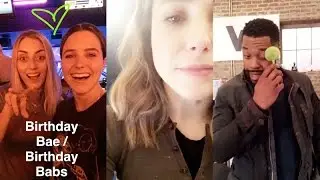 Sophia Bush Snapchat | Ft Marina Squerciati, Jesse Lee Soffer and Laroyce Hawkins | November 27