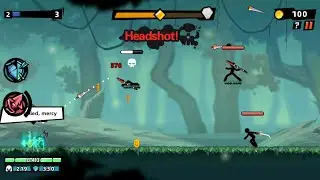 Stickman Master II: Dark Earldom - Stickman archer master shooting game || Android Game.