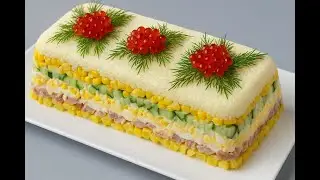 Layered Salad of the Night! Unbelievable Taste, Unexpected Ingredients!