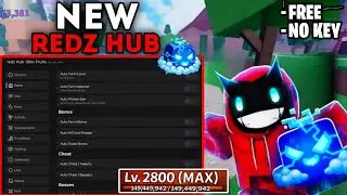 Script Blox Fruits No Key 2026 REDZ HUB 🌐 Auto FARM, AUTO DUNGEON, RAID - Blox Fruit Script Mobile