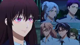 They can't Stand Each other But She stopped Them ...| DARK MOON THE BLOOD ALTAR #videoshort #anime
