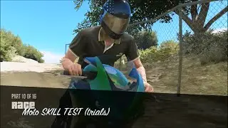 Moto SKILL TEST (trials) - w/ Avenged Demon81 & OIRyan MalleyIO Grand Theft Auto V