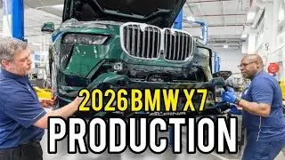 Inside BMW Factory: The Making of the 2026 BMW X7!
