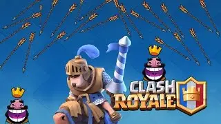 Кааааак? Стрелы не успели! (clash royale)