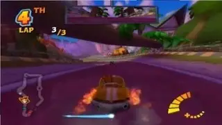 Crash Tag Team Racing PS2 Gameplay Grand Prix & Races