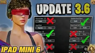 ipad mini 6 PUBG best sensitivity settings and controls 2025 🔥😍! PUBG sensitivity