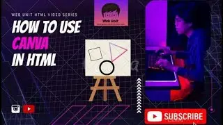 How to use canva in html | Script tag | Shapes in HTML