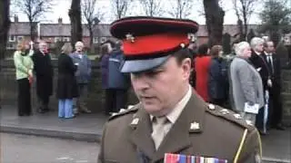 Funeral of Cudworth soldier Martin Driver