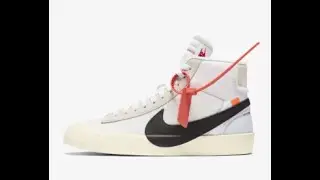 Nike Blazer Mid Off-White &ldquo;The Ten&rdquo; #shorts