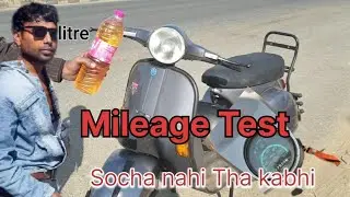 Mileage Test LML Vespa Nv/#lmlvespa #activa #heroscooters #automobile #oldisgold #olaelectric