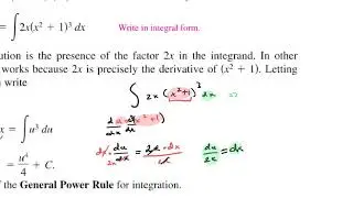 5.2 Integration by Substitution and the General Power Rule-1
