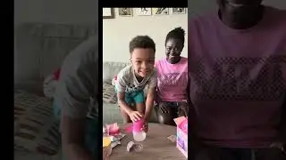 Trying Slime with Kai | Sensory Play with GUI GUI Pretty Slime!