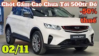 Gi&aacute; Xe Khuyến Mại Geely Coolray Th&aacute;ng 11 | Gầm Cao Chưa TỚi 500tr, Gi&aacute; Lăn B&aacute;nh Mới | CarTVnew