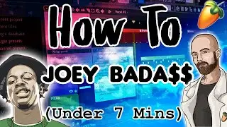 From Scratch: A Joey Bada$$ song in under 7 minutes | FL Studio tutorial