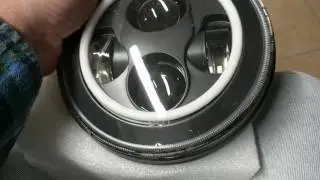 7 inch round Vanagon LED headlights part 1
