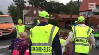 Mit dem „Walking Bus“ zur Schule