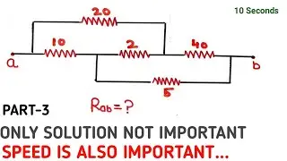 HOW TO SOLVE ANY SERIES N PARALLEL CIRCUIT PROBLEM| CIRCUIT ANALYSIS| EQUIVALENT RESISTANCE