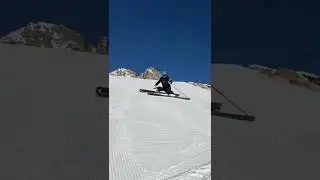Hockey stop sit down.Хоки-Стоп присядь на склон,позволяет почувствовать укорочение внутренней ноги.