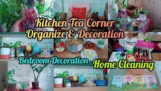 কিচেনটাকে নতুনভাবে সাজালাম,Kitchen TeaCorner Decor,Bedroom Decor,ফেসবুক পেজ থেকেকীকিনলাম,কেআসলোবাসায়