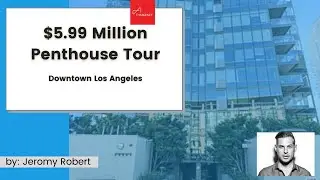 1155 S Grand, an EPIC penthouse tour and photoshoot!