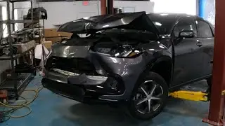 2023 Honda HRV front end damage repair 
