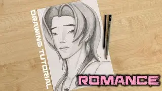 How to draw Romance Saja face from Saja Boys / How to draw KPop Demon Hunters boys