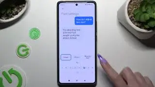 How to Change Font Size on REDMI Note 14 Pro 5G