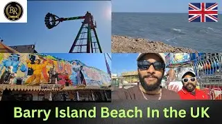 Barry Island Beach || United Kingdom || Exploring with Raj ||