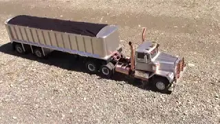 RCP's Post Side Dump Trailer outside