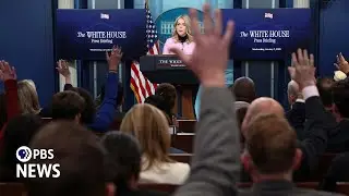 WATCH: Crew of seized oil tanker could be 'subject to prosecution,' White House says
