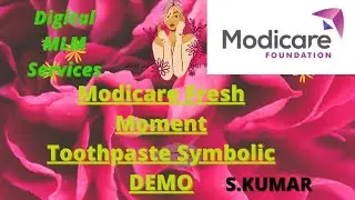 MODICARE Toothpaste Symbolic Demo#Toothpaste Demonstration # टूथपेस्ट डेमो# Fresh Moments Demo