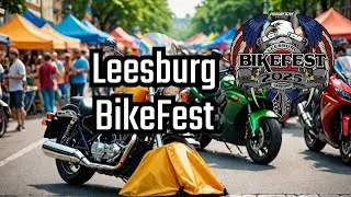 WOW What a Crowd  Main Street Leesburg BikeFest