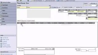 Faktur Pembelian Import - Accurate Accounting software