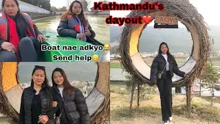 Kathmandu’s Dayout | Boat🛶 Nai Aadkyo😂 | #kathmandu #ghumgham #bhaktapur #fun @snehablon4084 ❤️