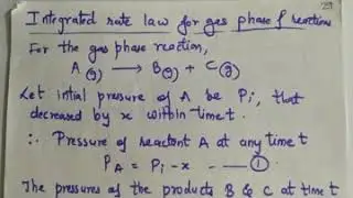 Chemical kinetics#7 ( first order reactions- numericals)