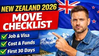 New Zealand 2026 🇳🇿 Ultimate Relocation Checklist | Green List Jobs, Work Visa & Costs Explained