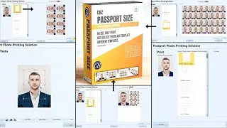 Print Passport Photos in 2 Minutes with CB Passport Size Photo Printing Software | Free 7-Day Demo ✅
