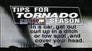 WAPT NEXRad 16 Weather - Tornado Safety with David Hartman - 1996