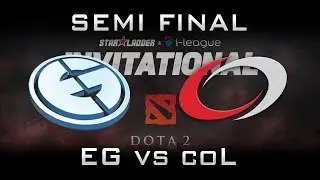 EG vs coL Semi Final Starladder 2017 Minor NA Highlights Dota 2