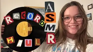 asmr vinyl record show & tell! 💿🎶🕺