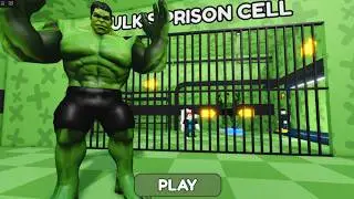 Hulk Barry in Barry's  Prison Run | Roblox Obby #roblox #scaryobby #obby