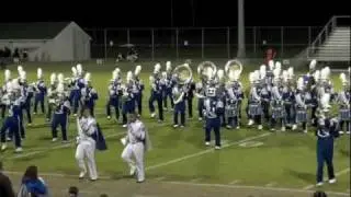 Dover High School Marching Senators 28 Oct 2011