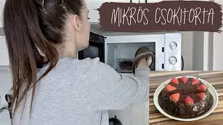 MIKRÓBAN SÜTÖTTEM CSOKITORTÁT