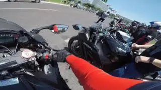 Role com motos e drone