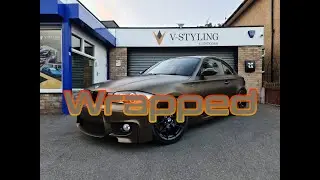 BMW 135i Full Wrap in PWF Matte Bond Gold | V-Styling