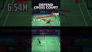 How to defend #badminton #badmintontraining #lishifeng #shiyuqi #singles #defence