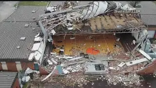 Hurricane Michael leaves wave of wreckage in its path